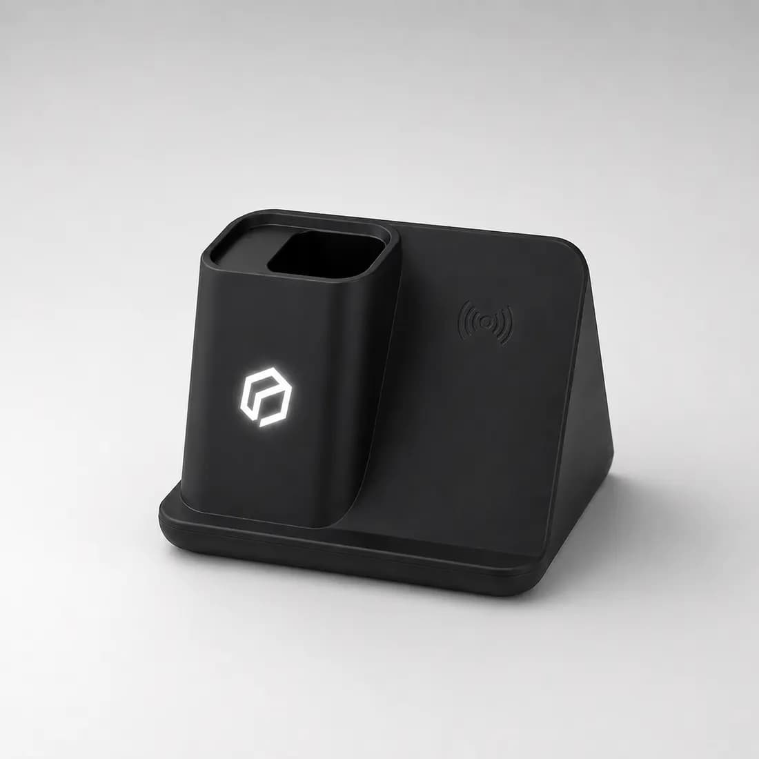 Pot à stylo de bureau personnalisé avec logo - Objets high-tech personnalisés personnalisé Maroc