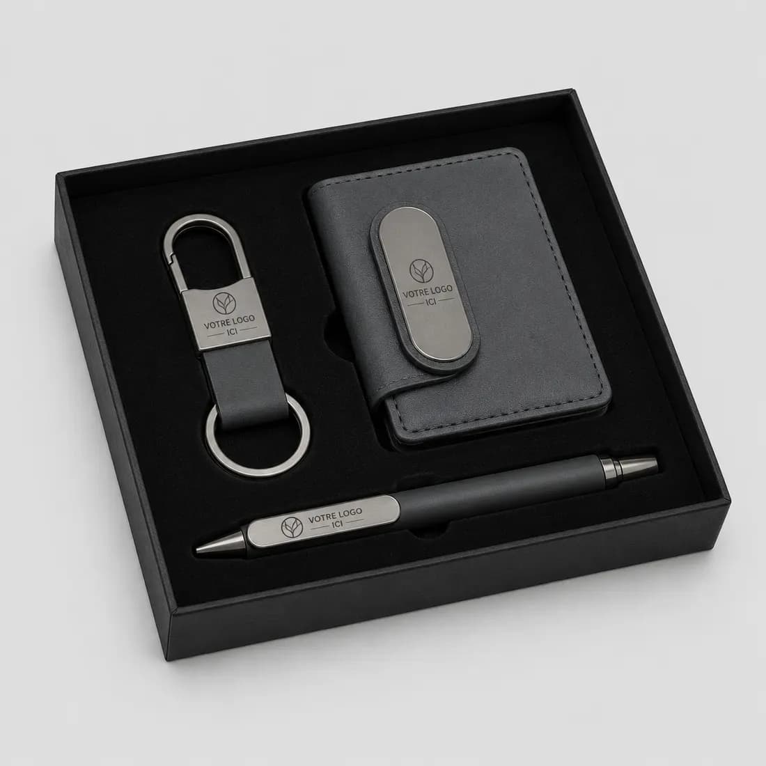 Petit coffret cadeau personnalisé avec logo - Coffrets cadeaux d'entreprise personnalisés personnalisé Maroc