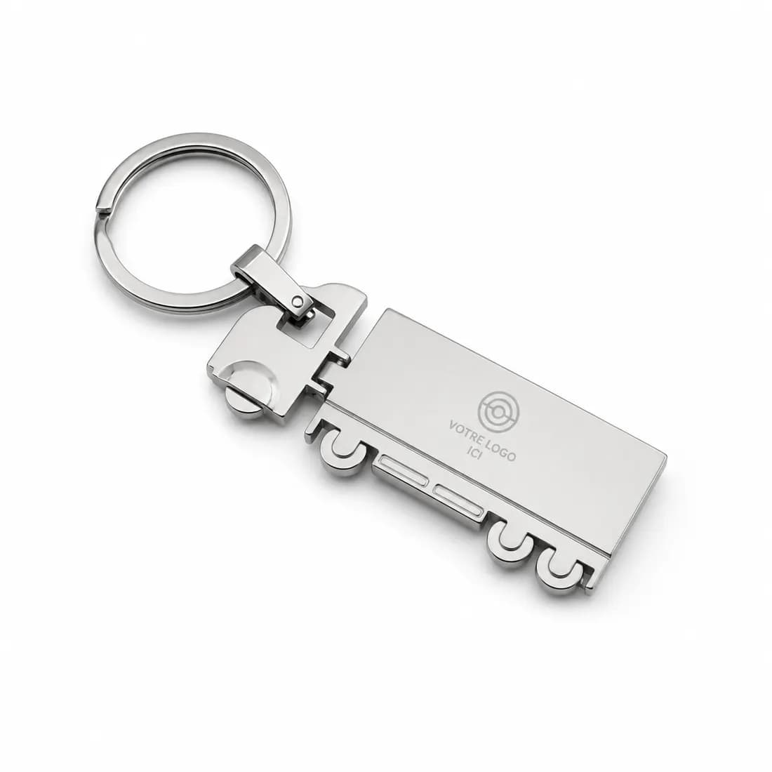 Porte-clés forme camion personnalisé avec logo - Porte-clés personnalisés pas chers personnalisé Maroc