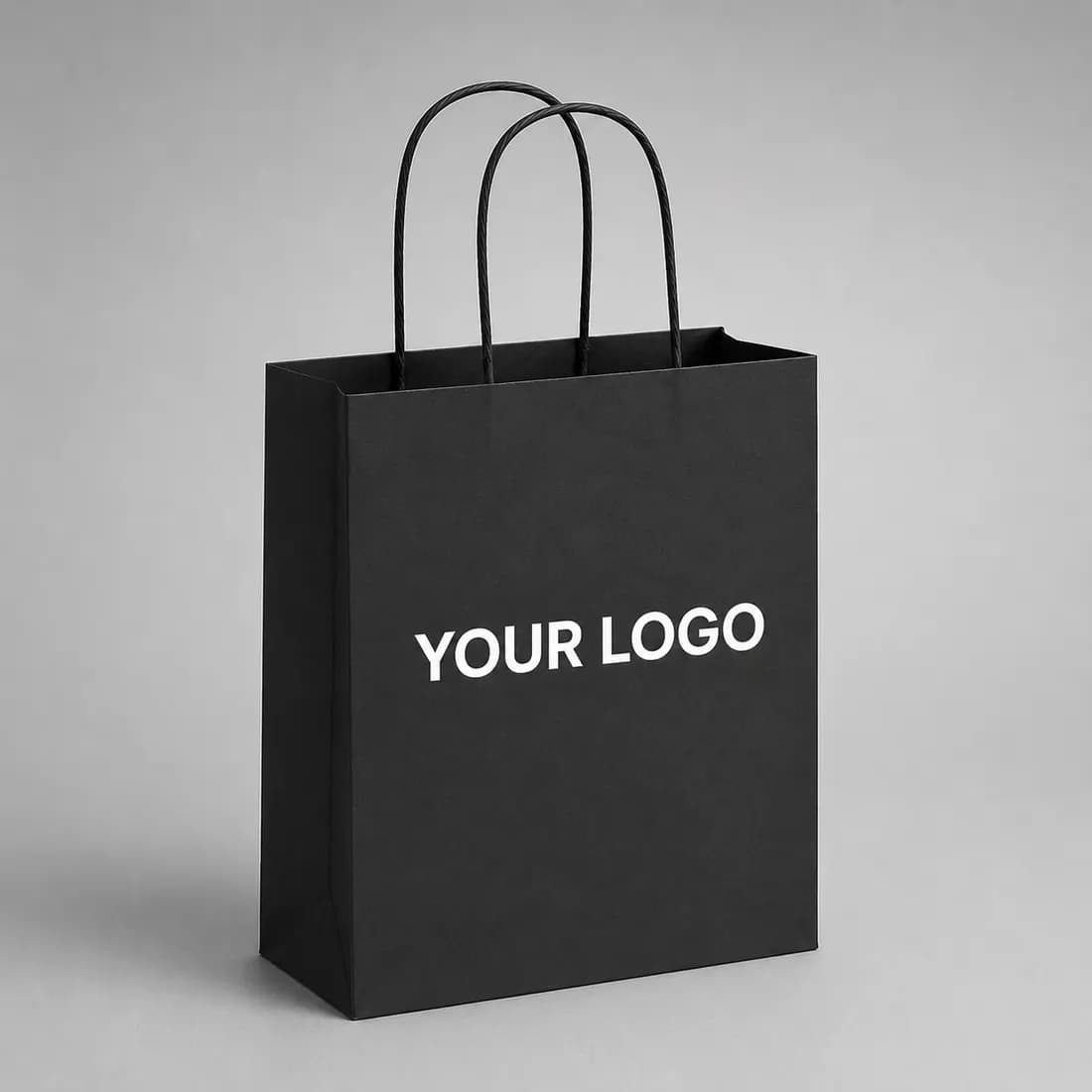 Sac en papier kraft personnalisé avec logo - Textile, tote bags et sacs personnalisés personnalisé Maroc